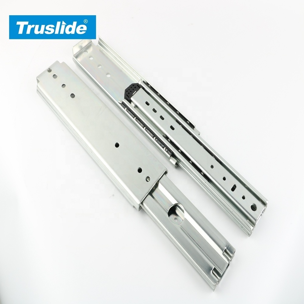 TH2076PT 76mm Full Extension Heavy Duty Ball Bearing  Undermount Drawer Slide for Industry