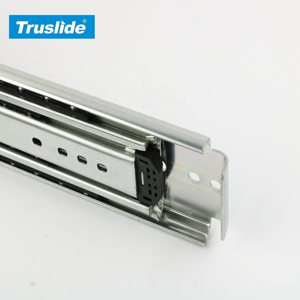 TH2076PT 76mm Full Extension Heavy Duty Ball Bearing  Undermount Drawer Slide for Industry