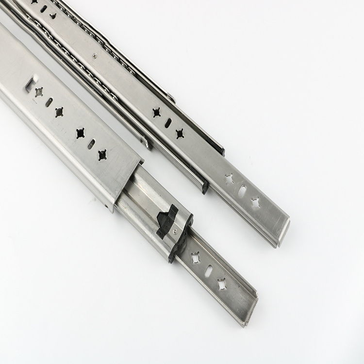 TH2053SS Heavy Duty slides 1500mm long drawer slide two way stainless steel telescopic furniture hardware