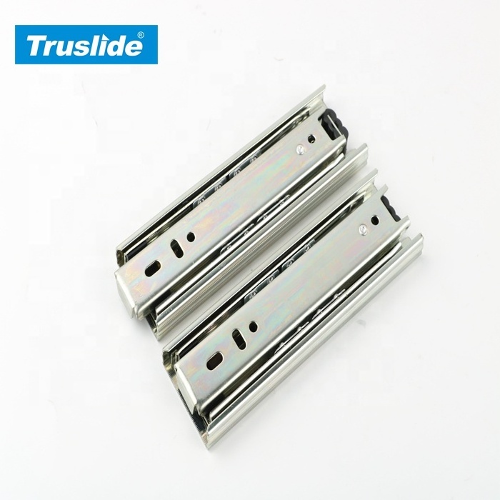 45mm Width 45kg Kitchen Accessories Full Extension Ball Bearing Drawer Slide For Furniture