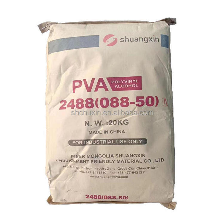 Polyvinyl Alcohol PVA PVOH 2488 1788 2688 2699 1788 1799 Flakes Sinopec  polyvinyl acetate pva powder and granule