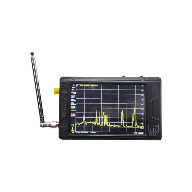 Handheld Tiny Spectrum Analyzer 100KHz-5.3GHz 4 Inch Touch Screen RF Tinysa Ultra Spectrum Analyzer with 3000mAh Battery