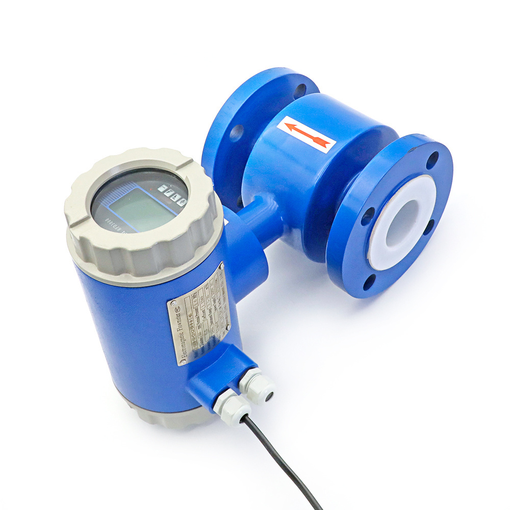 Intelligent Water Meter Flow Sensor Magnetic Flowmeter Sewag RS485 Electromagnetic Flow Meters