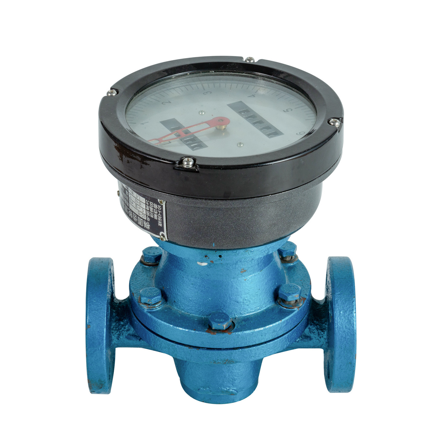 Simple Structure High Viscosity Flowmeter Asphalt Heavy Oil Lubricating Oil Polyvinyl Alcohol Resin Oval Gear Flow Meter