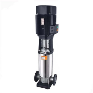 Multi-stage Vertical Centrifugal Water Pump Iron or Copper or Stainless Big Flow Pressure Booster Water Pump with Cooling System