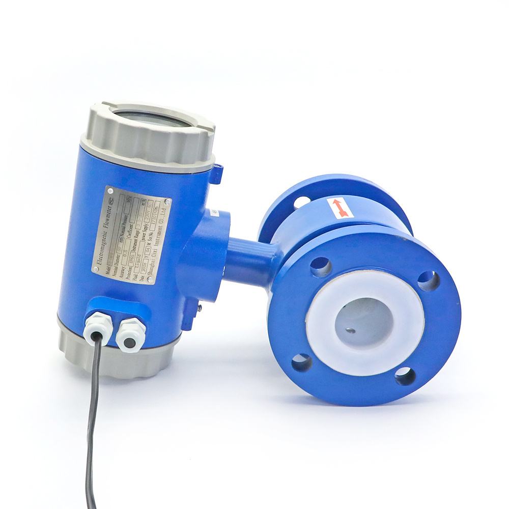 Intelligent Water Meter Flow Sensor Magnetic Flowmeter Sewag RS485 Electromagnetic Flow Meters