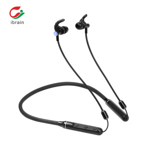 Best Gift Wireless headphone EMF/ RF Radiation Free V5.0 neckband earphone stereo sound sports earbuds