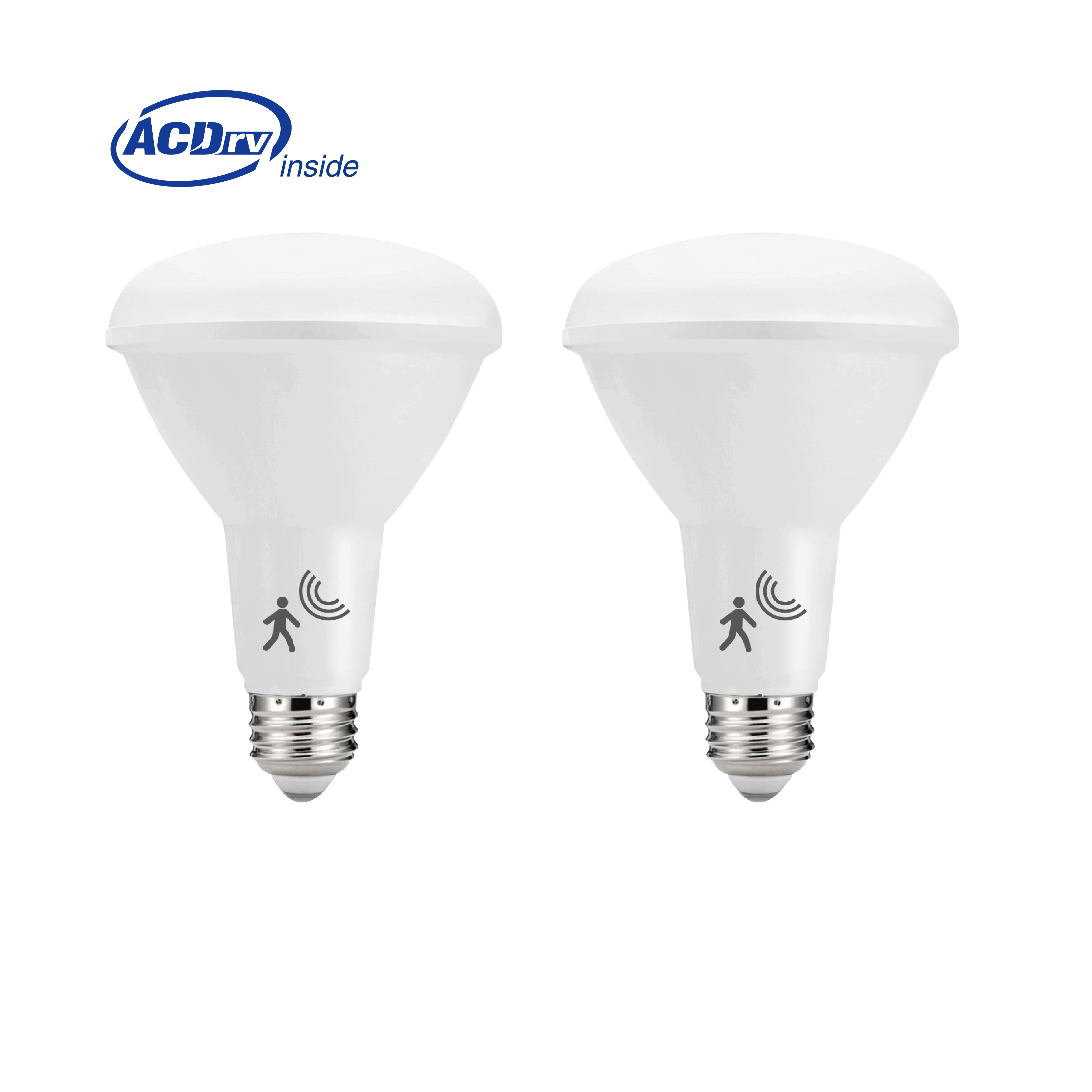 BR30 Floodlight with Motion Sensor, BR30 Bulb for Indoor and Outdoor, 12W, Bright White(4000K), 900lm, Ra80, E26