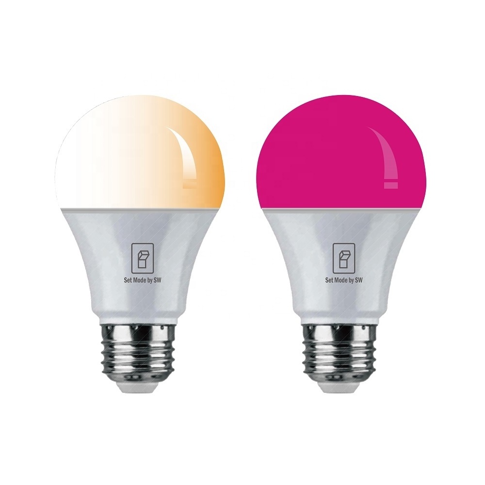 Bubo Smart LED Bulb Series Motion Actived Dusk to  Dawn 2 Color in 1 Bulb 3 Way Brightness Set