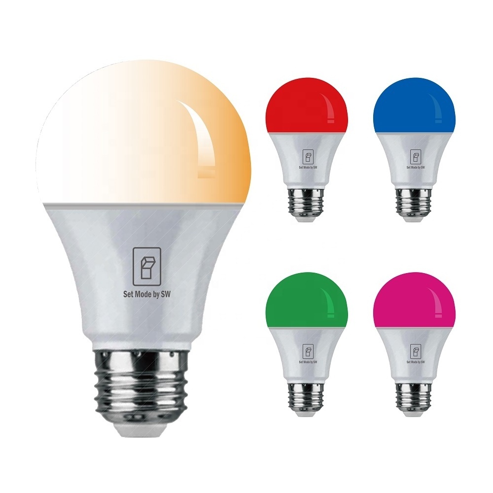 Bubo Smart LED Bulb Series Motion Actived Dusk to  Dawn 2 Color in 1 Bulb 3 Way Brightness Set