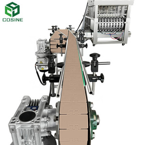 solid liquid conveyor separator for oil sludge machine conveyor moving roller chain belt label