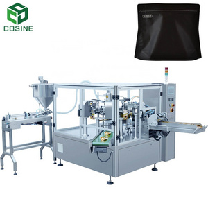 Doypack Capri-sun drink juice filling packing machine/spout pouch juice packing and sealing machine