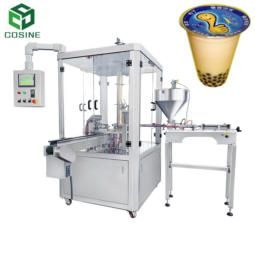 Automatic Rotary Small plastic paper Tube ice  Pop Filling Sealing Machine Juice Ice Pop Filing