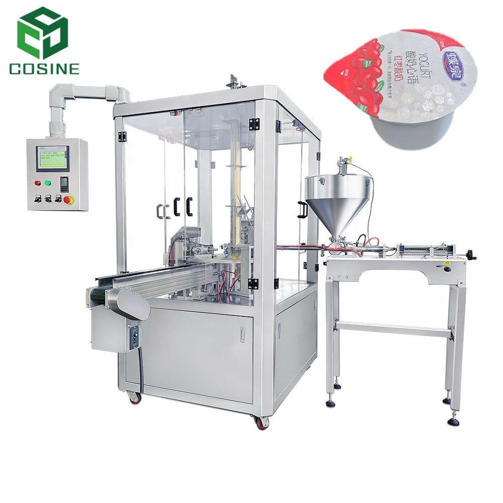 Automatic Rotary Small plastic paper Tube ice  Pop Filling Sealing Machine Juice Ice Pop Filing