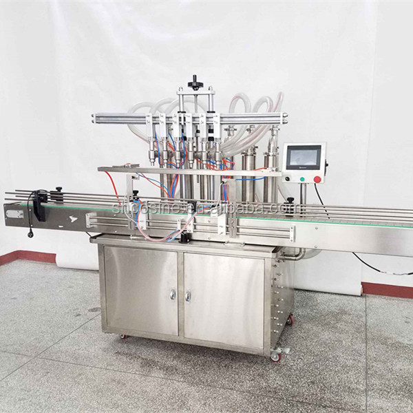 Full automatic liquid quantitative oil water whisky filling 3 in 1 glass PET plastic vial bottle washing filling capping machine