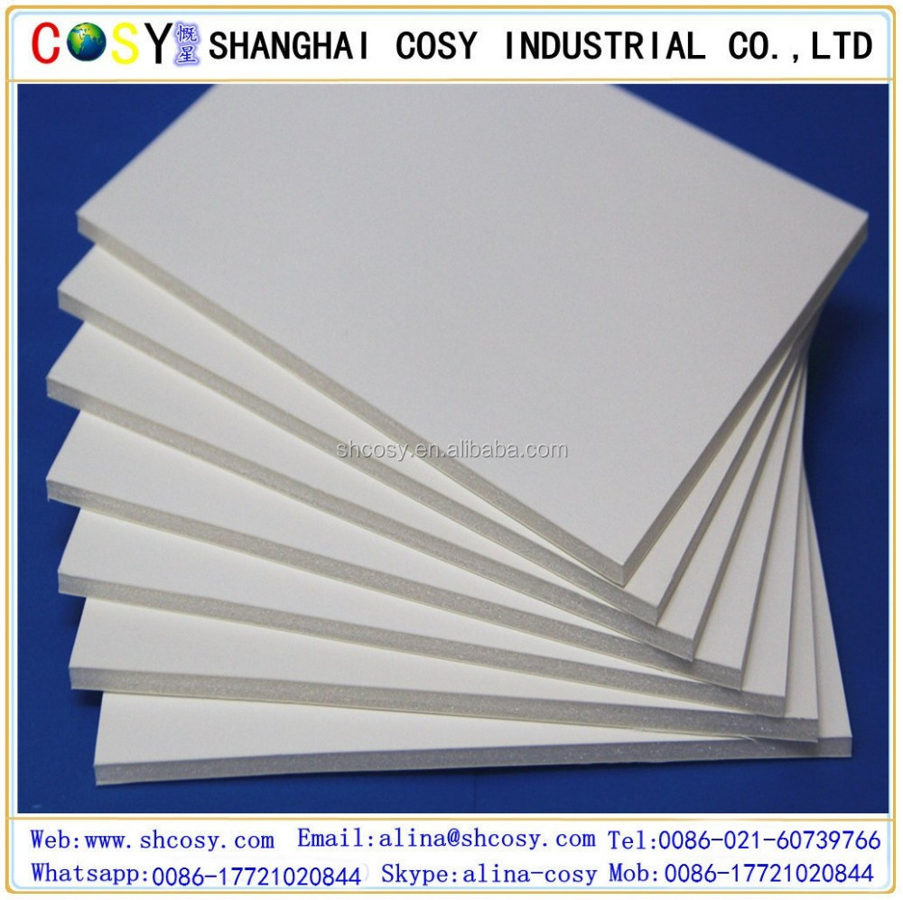 factory price KT board/ paper foam board / foam core for digital printing