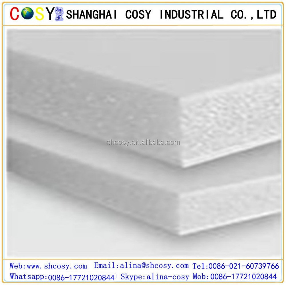 double paper covering KT board / polystyrene foam board for cutting