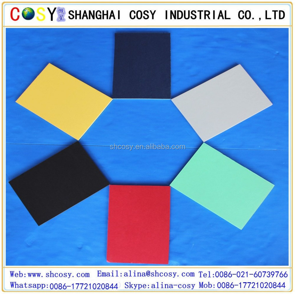 double paper covering KT board / polystyrene foam board for cutting