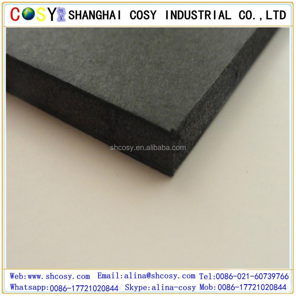 double paper covering KT board / polystyrene foam board for cutting