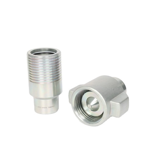 FT50-FM-2BSP hydraulic hose quick connector connects to adapter exchanger Stucchi VEP under pressure exchange