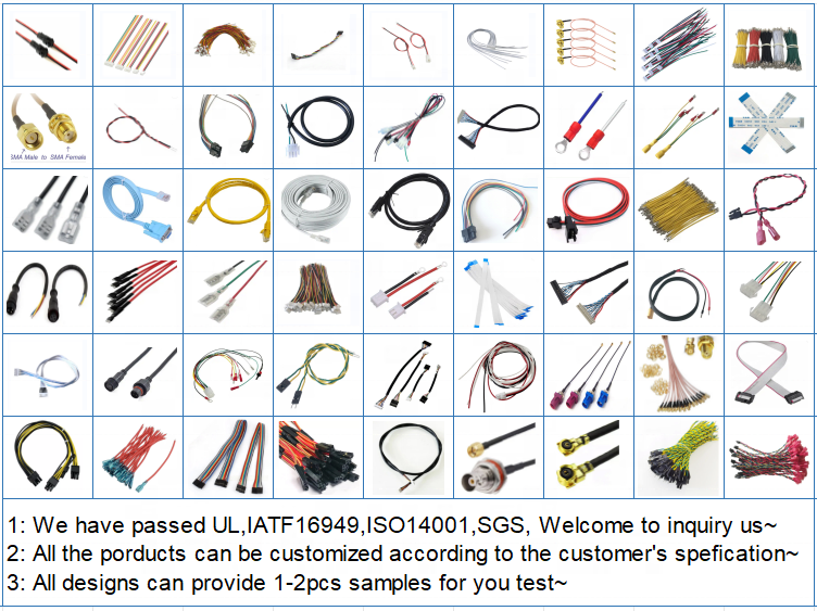 Chinese custom wire harness high performance wholesale automotive wiring harness