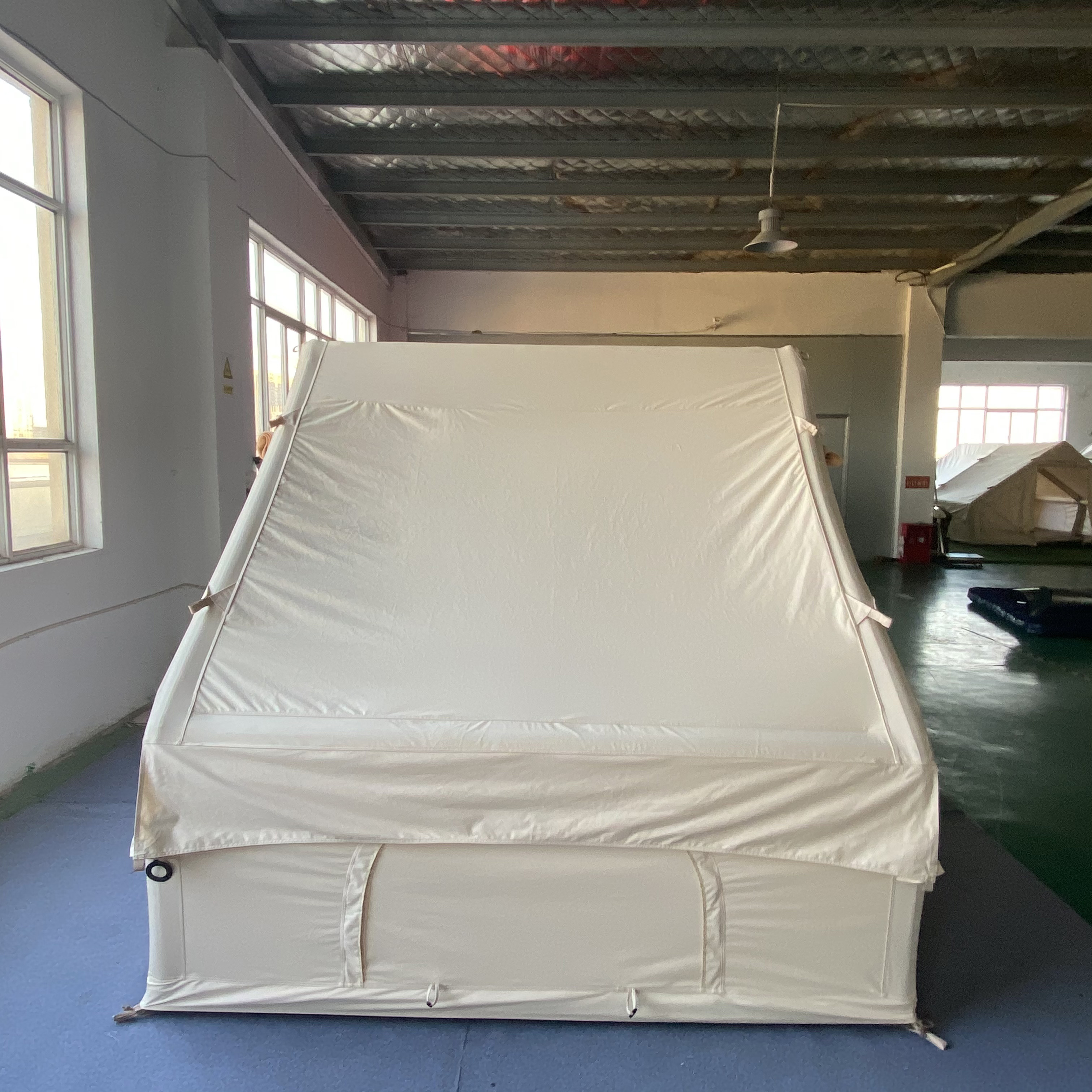 Tent Inflatable House Tent With Mosquito Screen, 4 Season Air Tent Customizable  Inflatable Cotton House