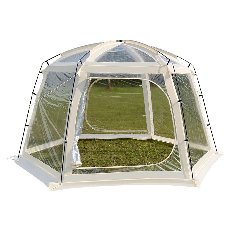 Polycarbonate Clear Dome Tent Camping Outdoor Advertising Activities Four-season Tent Transparent Balcony Tent