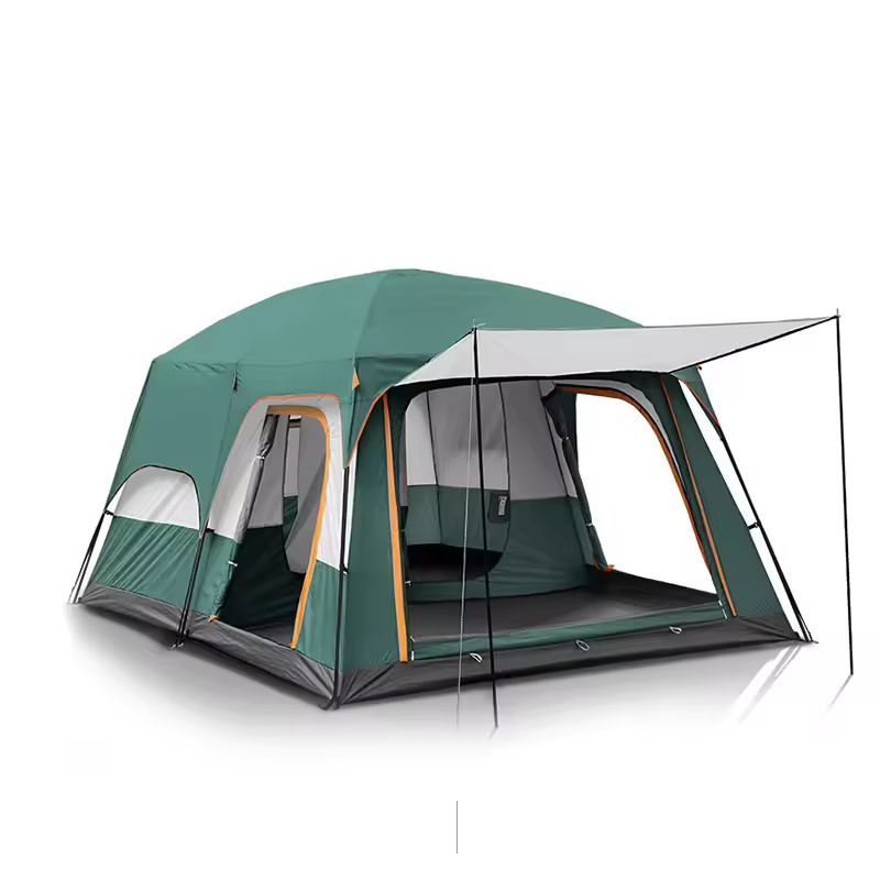 Cuckoo New Outdoor Camping Tents Waterproof 4 Season Outdoor Camping Tent One-Living Double Deck Tent,Rainproof And Shade