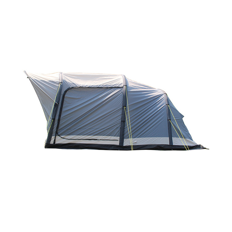 8 Man Big Wind Resistant Tunnel Inflatable Family Camping Tent With 4 Rooms