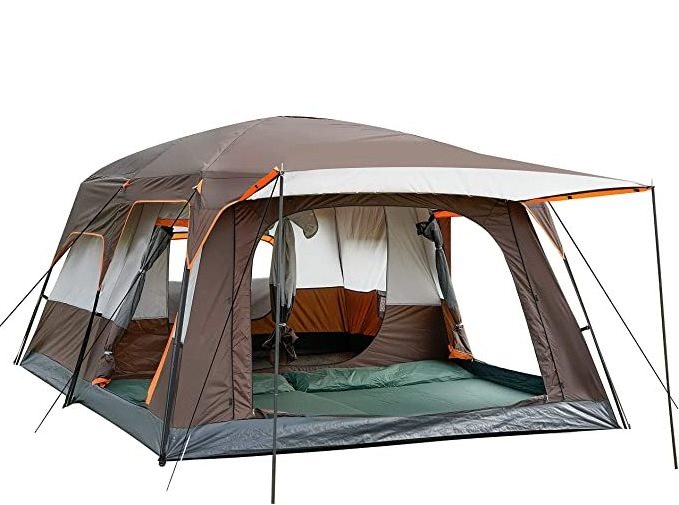 Outdoor Waterproof Automatic Glamping Large Luxury Family Tent 8-12 Persons Camping Tent for Sale