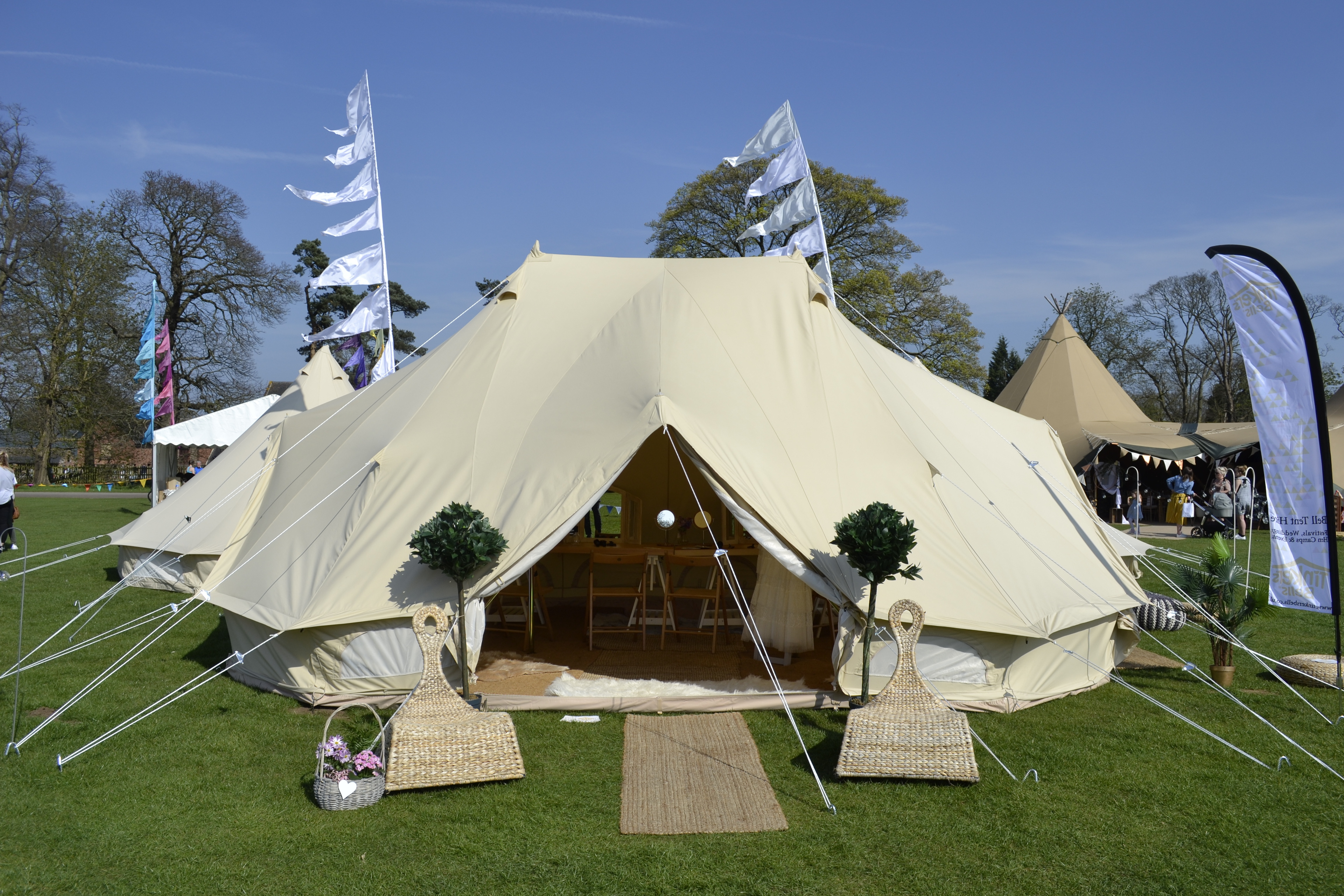 Waterproof 6 Metre Ultimate Hotel Emperor Bell Tent