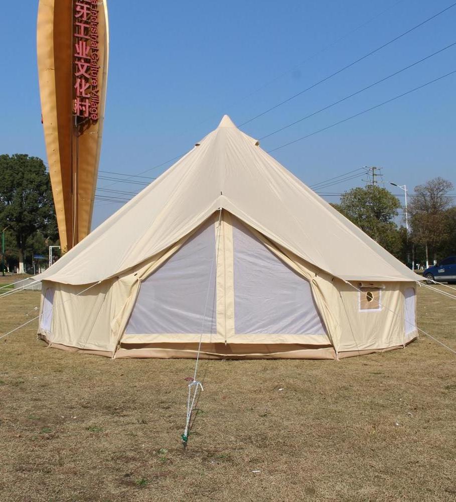 Family Big Tent Outdoor Yurt Safari Canvas Bell Tent for Sale