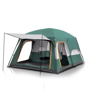 Cuckoo New Outdoor Camping Tents Waterproof 4 Season Outdoor Camping Tent One-Living Double Deck Tent,Rainproof And Shade