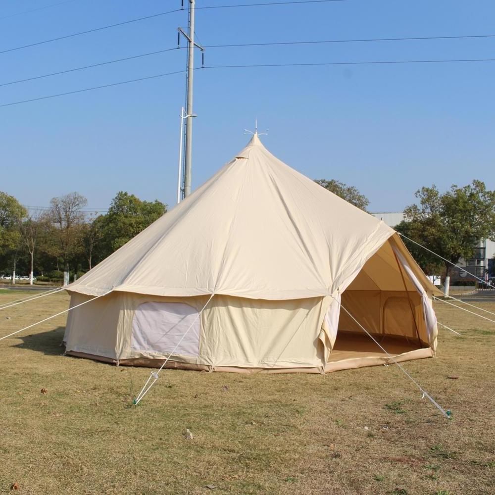 Family Big Tent Outdoor Yurt Safari Canvas Bell Tent for Sale