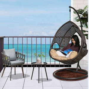 New Style Patio Swing Chair Outdoor Furniture Set Kids Adults Garden Hammock Rattan Hanging Egg Chair