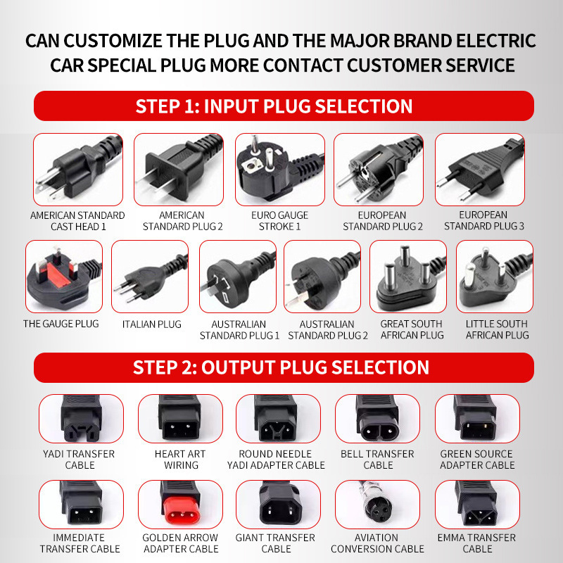 48V7A sla charger for 48v80ah lead acid high power battery charger charger manufacturer