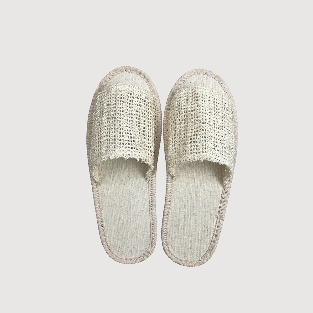 BiodegradableLoofah Slipper Hotel Disposable Slippers Luxury