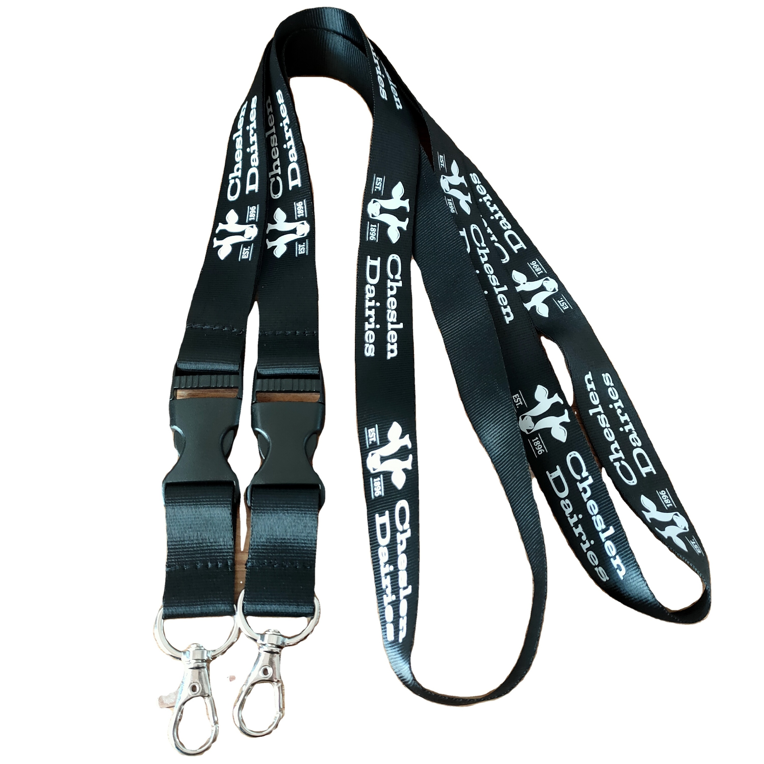 Free Promotional Items Custom Sublimation Lanyards Safety Buckle Metal Badge Key Lanyards for Business Gifts