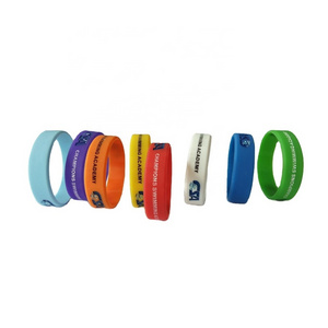 custom Logo embosed Wristband Plastic,custom rubber bracelet,silicone event wristbands