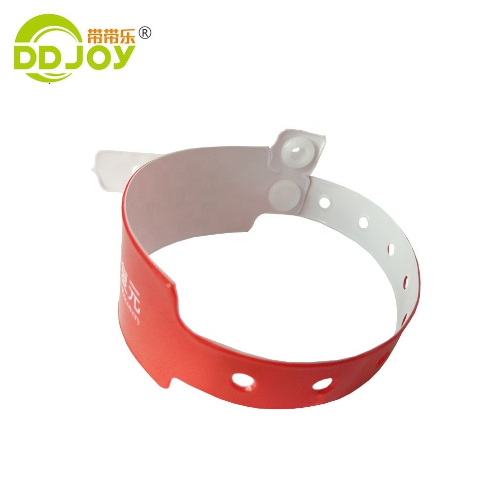 Custom Design Factory price Festival Sublimation Plastic Pulsera  Unisex PVC Wristband / Bracelet