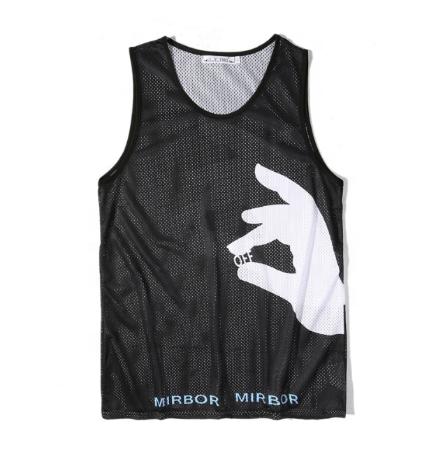 Top grade polyester technical marathon running singlet