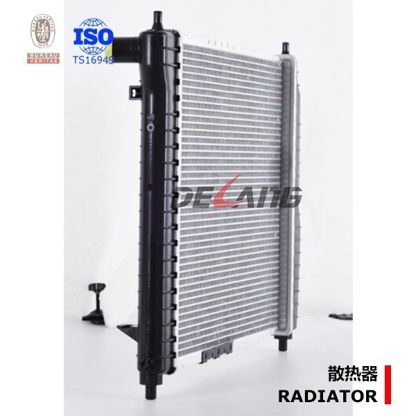 Auto engine cooling radiator pa66 gf30 Shanghai OEM manufacturer for CHEVROLET KLAOS 2002- OE No# 96536523 (DL-B110)