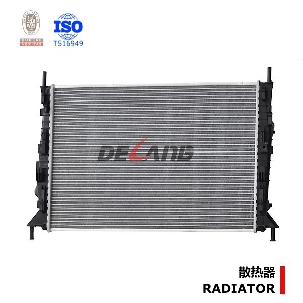 Aluminum auto engine radiator for FORD C-MAX 2003 FOCUS2004-2010 MAZDA 3 VOLVO C30 C70 OE No# 3M5H8005TK (DL-B141)