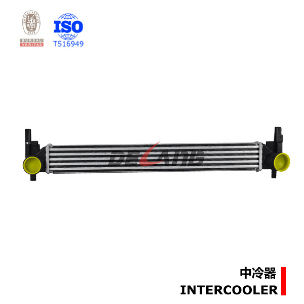 tube and fin intercooler for turbo for VOLKSWAGEN POLO (DL-E167)