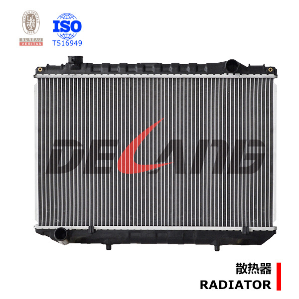 Auto engine cooling pa66 gf30 radiator for TOYOTA CELICA with OE 1640072130 (DL-B539)