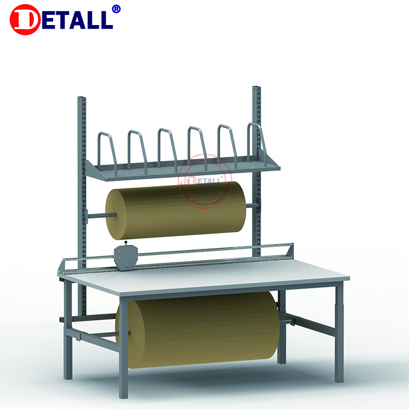 Detall Professional Industrial Packing Table Workshop Workbench with CE standard