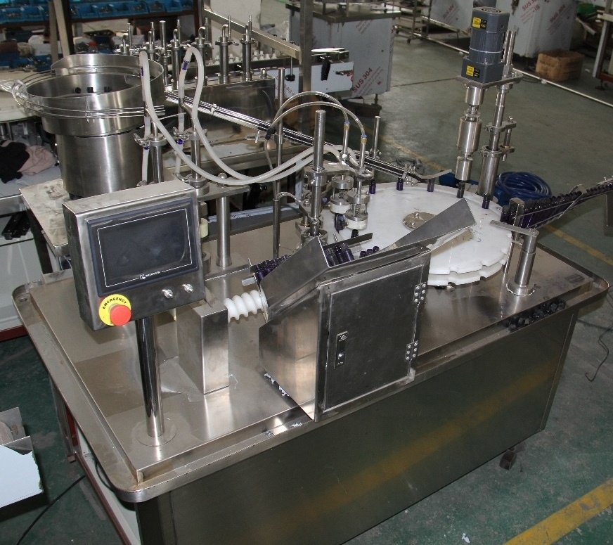 KS-2 Cartridge Plugging (Plungering) & Stoppering Filling And Capping Machine