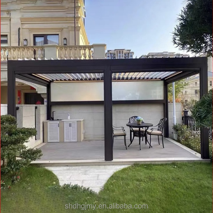 Aluminum Arches Arbours Pergola and Bridge for Outdoor Patio Roof and Garden Gazebo for Arcs Arbors Pergolas & Bridges