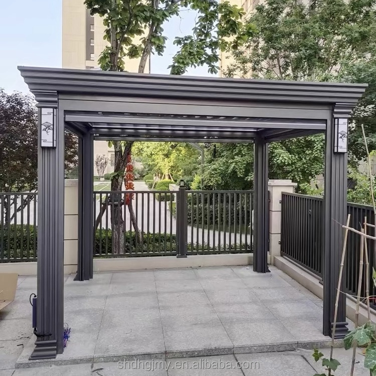 Customized Screen Pergola Easily Assembled Waterproof Aluminium Product for Gazebo & Pavilion