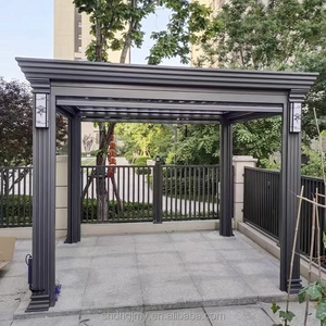 Customized Screen Pergola Easily Assembled Waterproof Aluminium Product for Gazebo & Pavilion